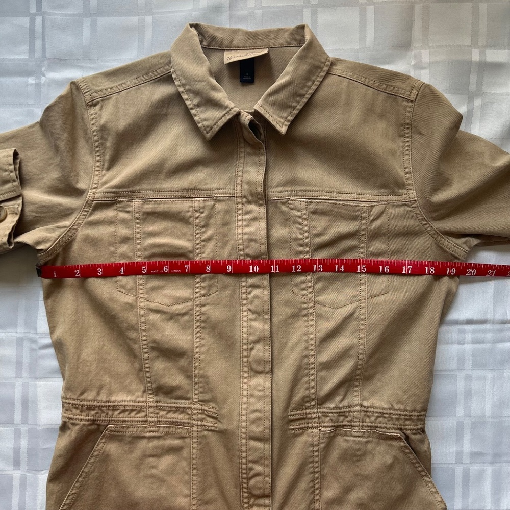 Universal Thread Tan Jumpsuit Button Up Long Slee… - image 5